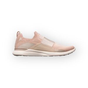 new APL 𖤐 TechLoom Bliss Knit Sneakers 𖤐 Satin Stripe 𖤐 Rose Dust Nude 𖤐 6M